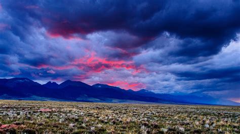 Colorado Mountains Sunset Clouds Wallpaper 1920x1080 132643