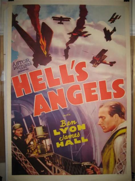Hell S Angels 1930 Howard Hughes Jean Harlow Ben Lyon 1 Vg Fn 1 190 00 Picclick