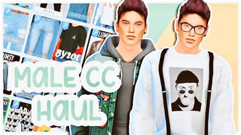 The Sims 4 Male Cc Folder Lookbook And Links👔 Free Download Youtube