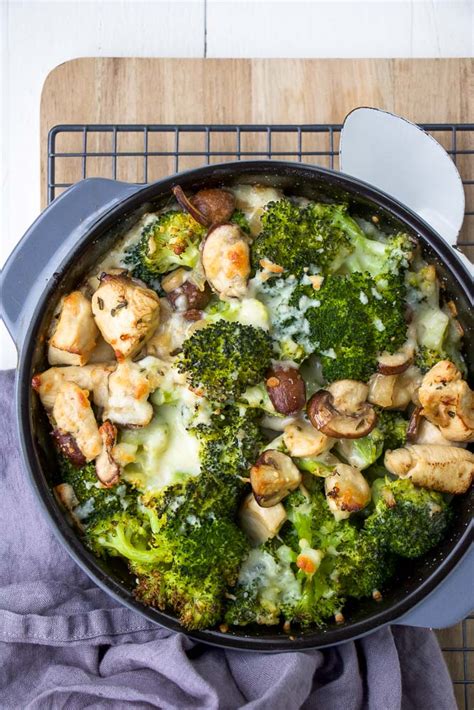 Ovenschotel Met Broccoli Kip En Champignons Mind Your Feed