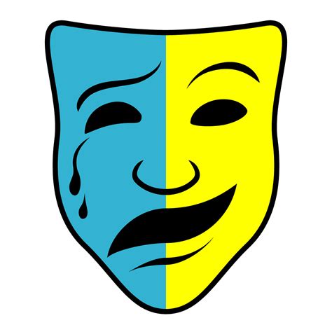 Drama Masks Clipart Free Download On Clipartmag