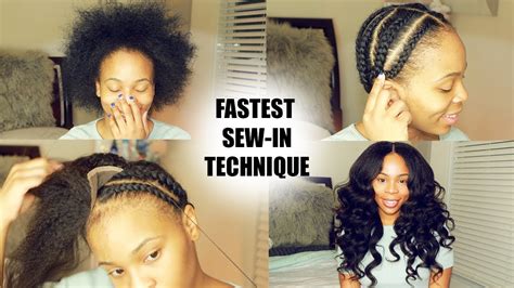 How To Do Full Sew In In 10 Minutes Beginner Friendly Youtube