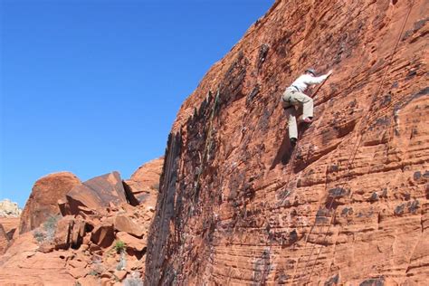 Full Day Red Rock Climbing Experience The Mountain Guides