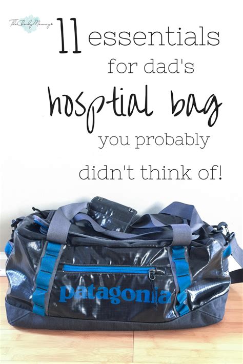 After he had worked at hospital for i bought a new camera before i had gone to london. New Daddy Survival Kit - Hospital Bag Checklist for Dad ...