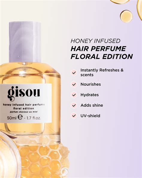 Honey Infused Hair Perfume Floral Edition Scent And Hydrate Your Hair