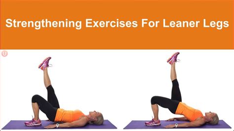 strengthening exercises for leaner legs youtube