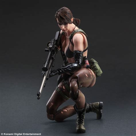 Crunchyroll Metal Gear Solid V Quiet Play Arts Kai Figure Goes On Sale