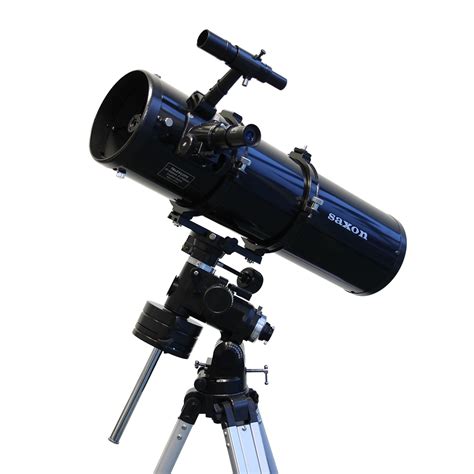 Telescope, device used to form magnified images of distant objects. saxon | saxon 15075EQ3 Velocity Reflector Telescope