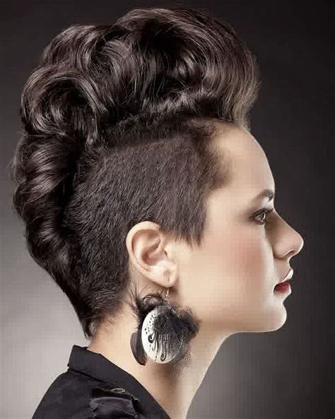 Big Curly Mohawk Hairstyles For Short Hair 832×1040