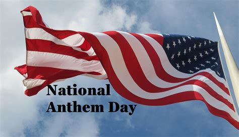 On february 1, 1865, president abraham lincoln signed a joint congressional resolution proposing a 13th amendment to the united states constitution. National Anthem Day in 2021/2022 - When, Where, Why, How ...