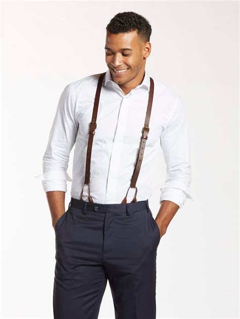 How To Style Suspenders For Men The Groomsman Suit