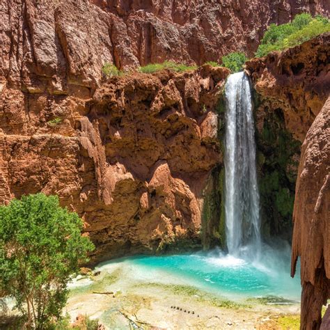 The Most Beautiful Places To Visit In Arizona Grand Canyon Waterfalls
