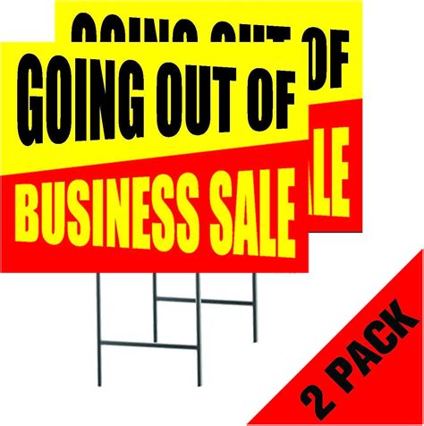 Accent Printing And Signs Going Out Of Business Sale 2