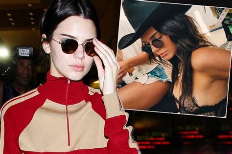 Kendall Jenner Has Rare Fashion Fail In Red Tracksuit After Flashing