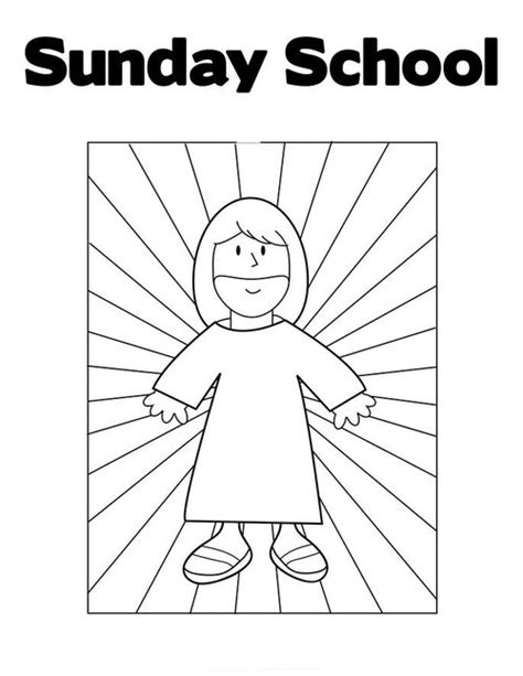 Sunday School Coloring Pages For Kids Disney Coloring Pages