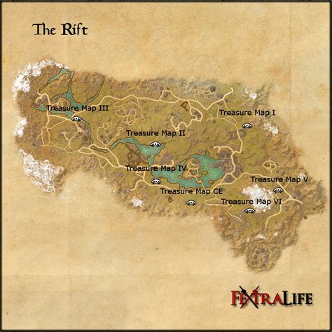 The Rift Treasure Maps Elder Scrolls Online Wiki