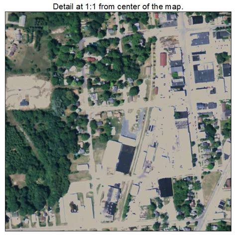 Aerial Photography Map Of Shelby Mi Michigan