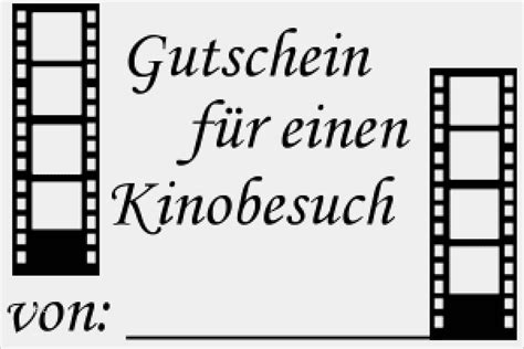 Dieser gutschein kommt von herzen und soll dir einen wunsch erfüllen. Katalog Erstellen Vorlage Schön Gutschein Für Kinobesuch ...