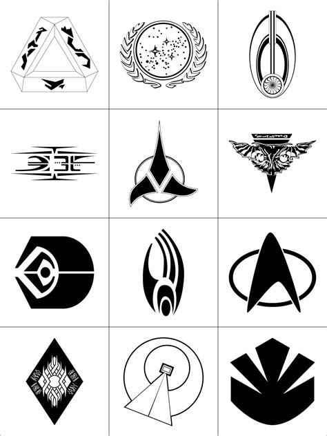 Star Trek Symbols Vulcan