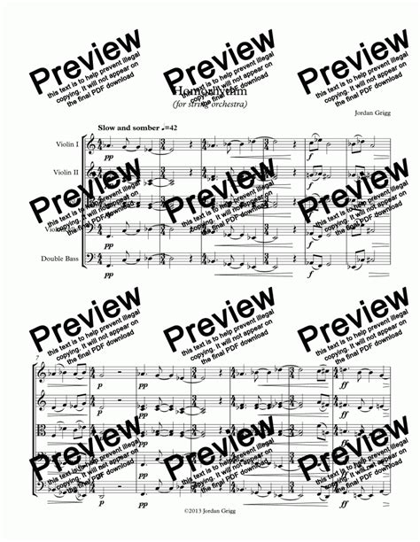 Homorhythm For String Orchestra Download Sheet Music Pdf File