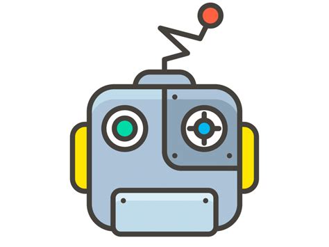 Robot Face Emoji Png Transparent Emoji