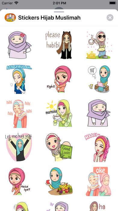 Stickers Hijab Muslimah Apps 148apps