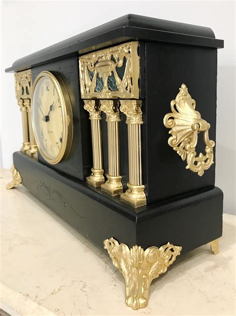 Antique Sessions Mantel Clock Exibit Collection