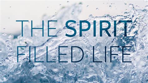 Have You Made The Wonderful Discovery Of The Spirit Filled Life Cru