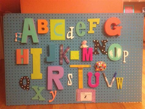 Alphabet Wall For Classroom Alphabet Wall Crafts For Kids Baby Shower