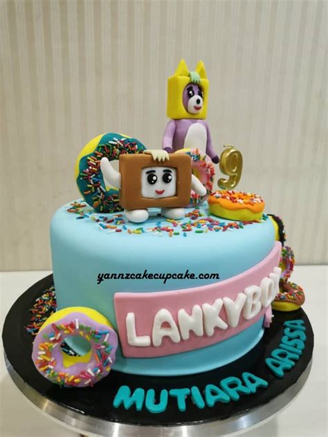 lankybox cake  mutiara yannzcakecupcakecom