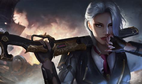 Ashe Overwatch Game Art 4k Hd Games 4k Wallpapers
