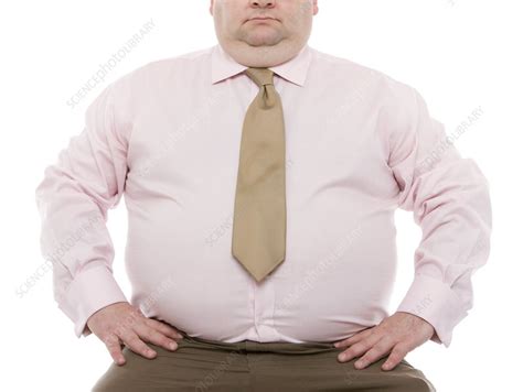 Overweight Man Stock Image F0028371 Science Photo Library