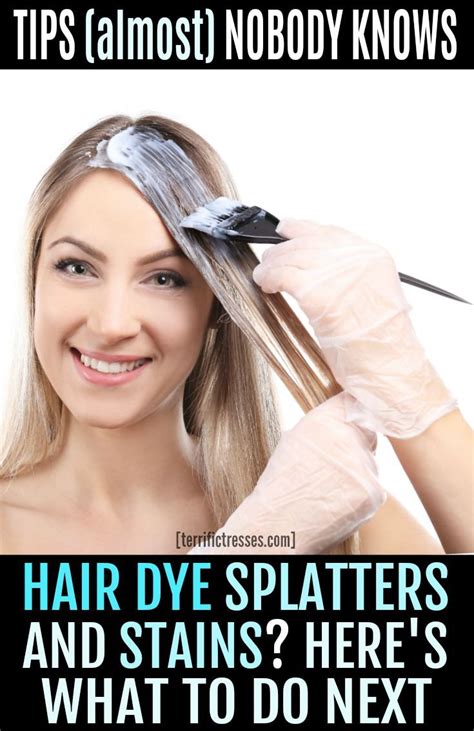 You are probably having an allergic reaction if you are feeling numbness. When it comes to getting hair dye off your skin time is of ...