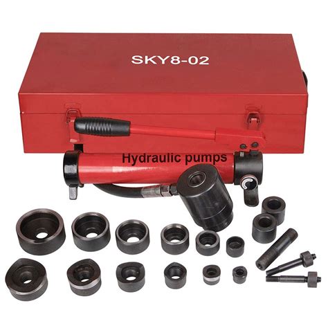 Yescom 10 Ton Hydraulic Punch Driver Kit Manual Hole Kuwait Ubuy