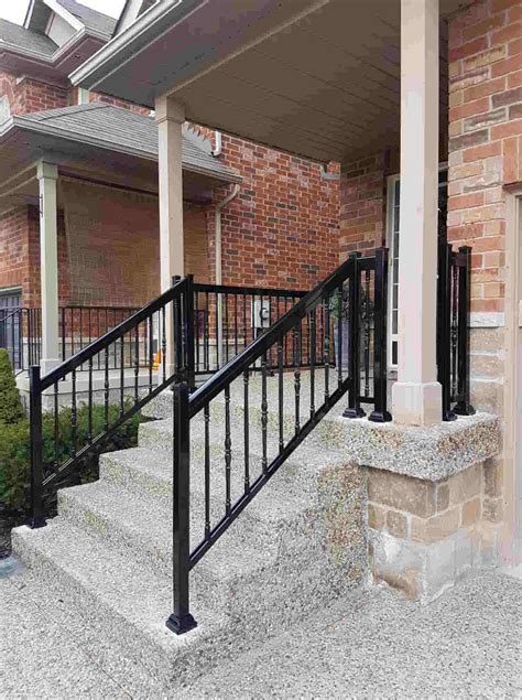 Wipe the stainless steel railings to remove the grease. Aluminum Outdoor Stair Railings, Railing System, Ideas & DIY