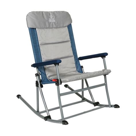 Folding chair for the captain`s cabin. Venture Forward Rocking Chair with Removable Pad, Blue ...