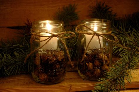 37 Exquisite Mason Jar Christmas Centerpieces Table Decorating Ideas