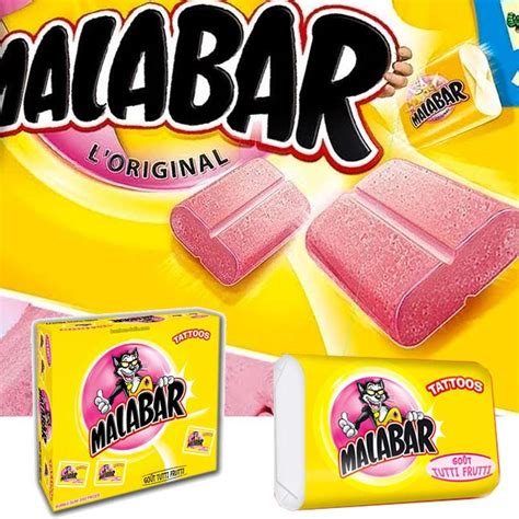 Malabar Original Chewing Gum Tutti Fruiti Malabar Tutti Frutti