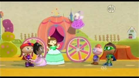 Super Why Short Clip In 4k Alpha Pig Fixes The Carriage Wheel Youtube
