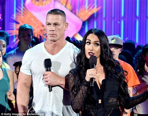 Wwes John Cena Proposes To Nikki Bella With Huge Diamond Daily Mail Online