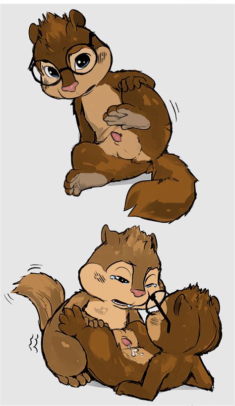 Rule 34 Alvin And The Chipmunks Alvin Seville Anthro Anus Balls Blue Eyes Brothers Brown Fur
