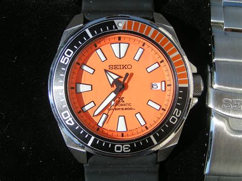 Fs Seiko Orange Samurai Srpb97 Sold Watchuseek Watch Forums