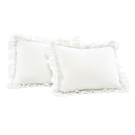Ella Shabby Chic Ruffle Lace Comforter White 3pc Set King Rustic Tuesday