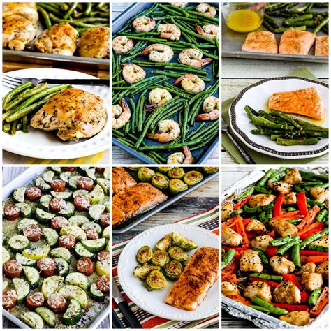 Low Carb And Keto Sheet Pan Meals Kalyns Kitchen Less Meat More Veg