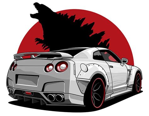 Oleg Markaryan On Behance Car Animation Nissan Gt R Gtr