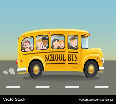 Top 172 Animated School Bus