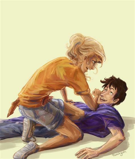 Annabeth Grabbed His Wrist And Flipped Him Over Her Shoulder He