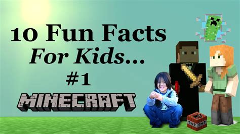 10 Fun Facts For Kids 1 Minecraft Bubblegumthinks Youtube
