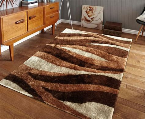 Beautiful Shag Area Rug For Any Indoor Bedroom Color Brown Area Rugs
