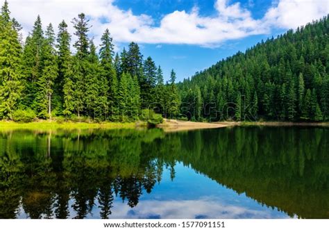 Mountain Lake Summertime Great Outdoor Nature Stock Photo Edit Now